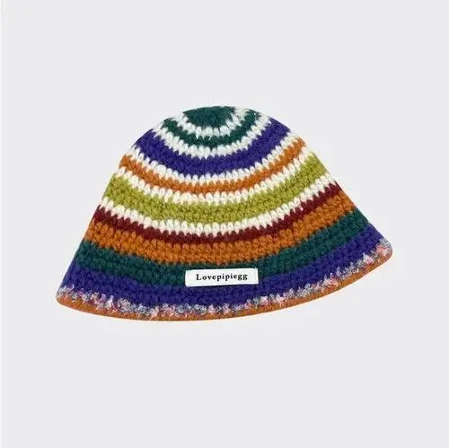 New Crochet Korean Handmade Bucket Hat - Sexikinis Swim