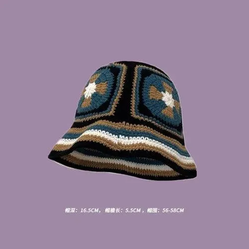 New Crochet Korean Handmade Bucket Hat - Sexikinis Swim