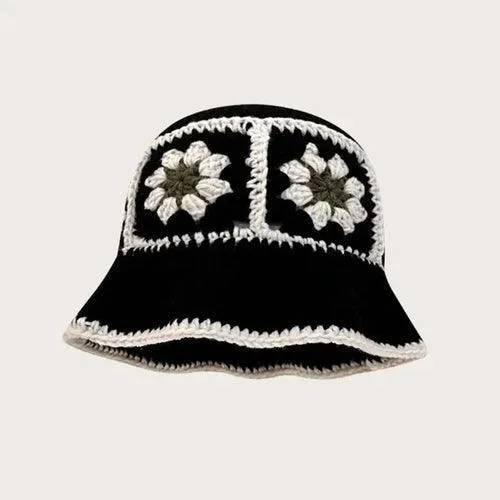 New Crochet Korean Handmade Bucket Hat - Sexikinis Swim