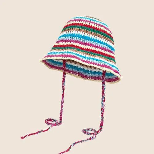 New Crochet Korean Handmade Bucket Hat - Sexikinis Swim