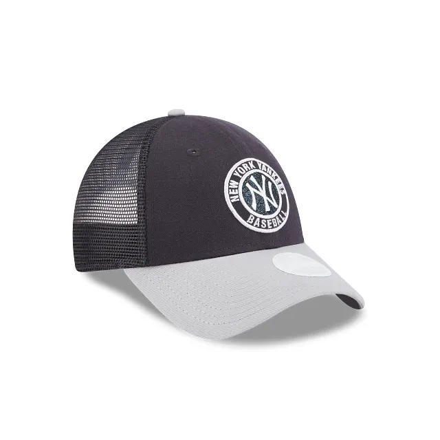 New York Yankees 940 Team Glitter Womens Cap