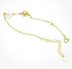 Perfectly round Freshwater pearl bracelet