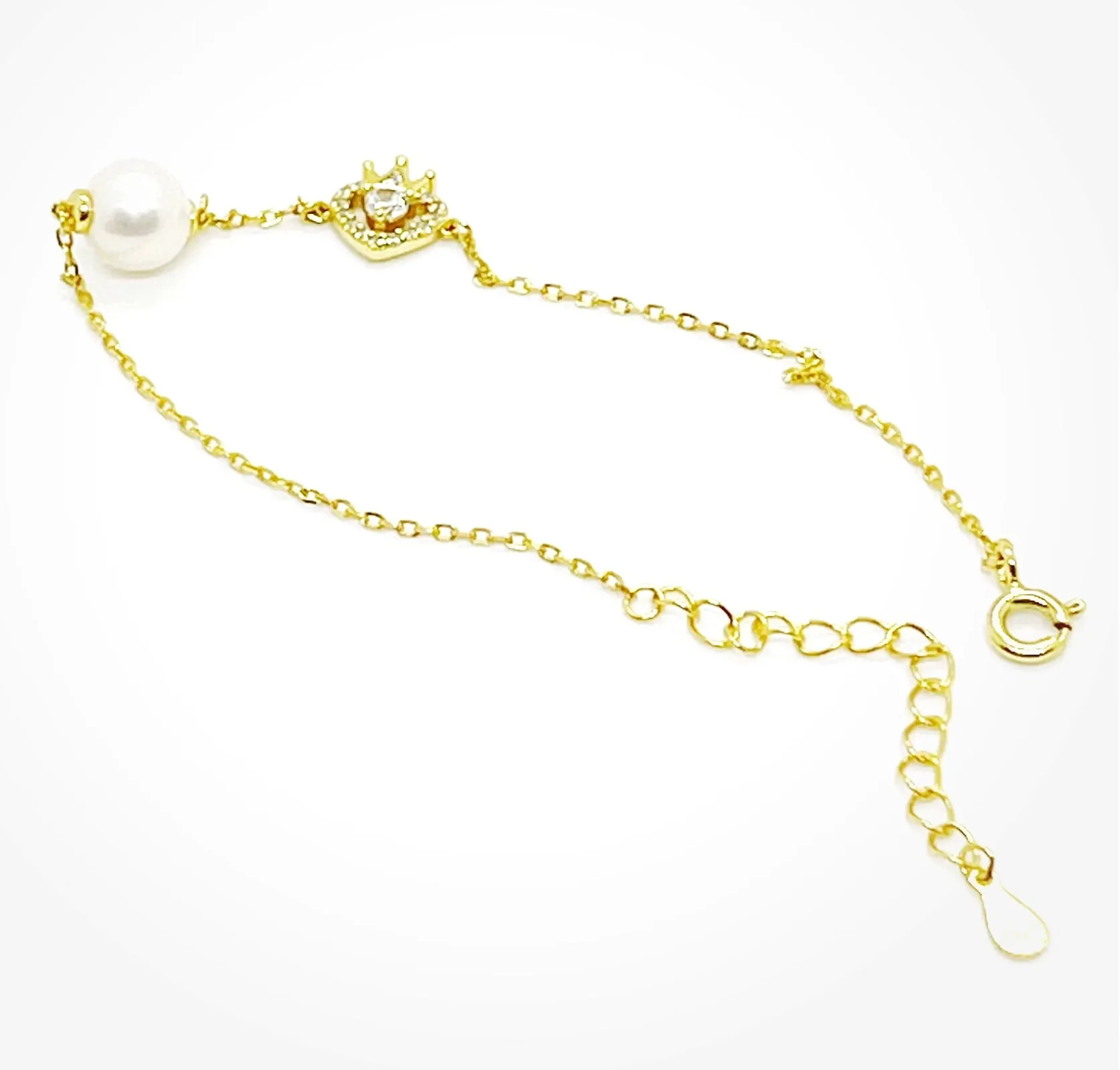 Perfectly round Freshwater pearl bracelet