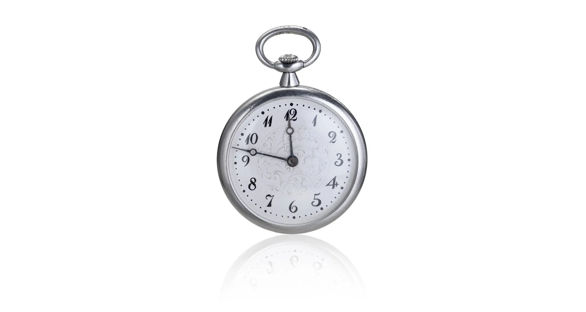 Platinum & Diamond Watch Pendant