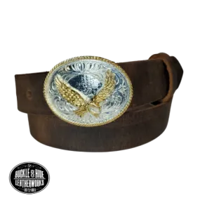 "Lil' Eagle" Leather KIDS/CHILDRENS Belt Combo