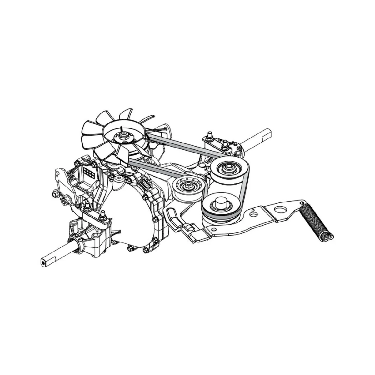 Rover/Cub Cadet V-Belt (954-05130)