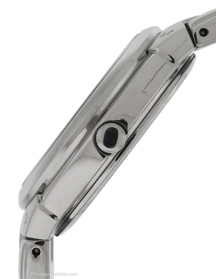 Seiko Solar Ladies Diamond Watch - Stainless - MOP Dial - 100M WR