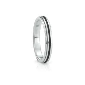 Shanti Sterling Silver Anxiety Ring