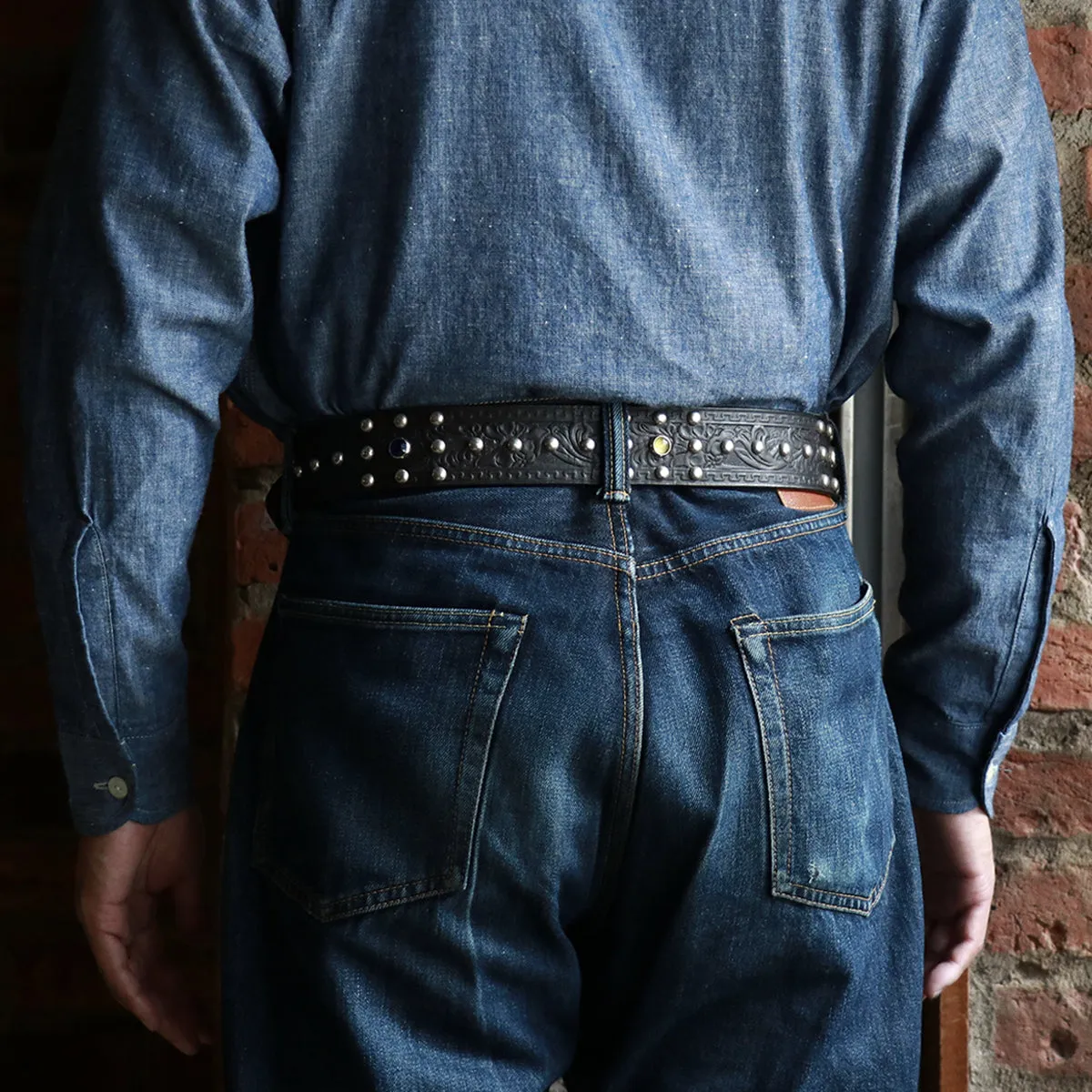 Studded & Jeweled Belt Lot.129