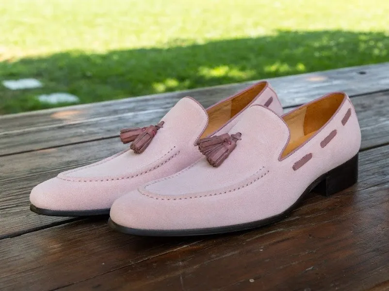 Suede Belt Salmon