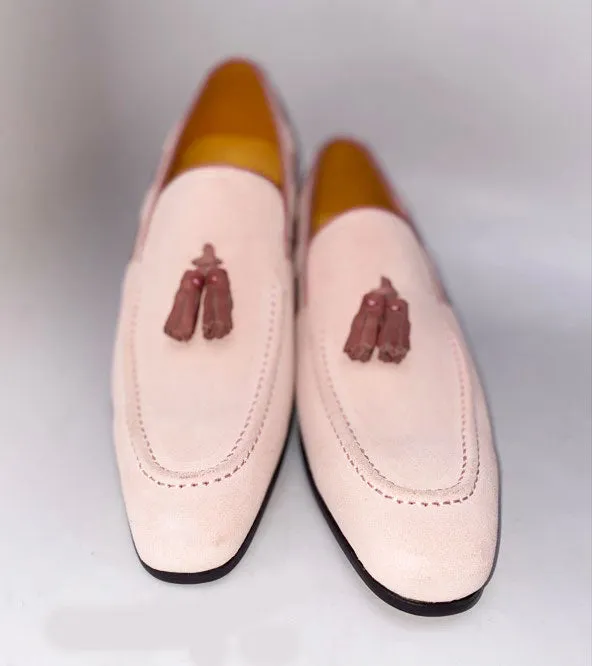 Suede Belt Salmon