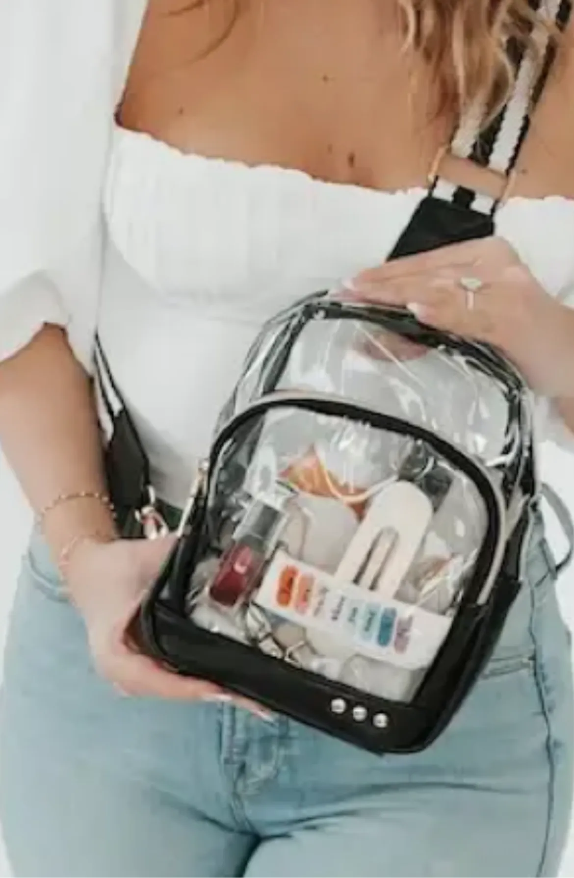 Swift clear stadium bag