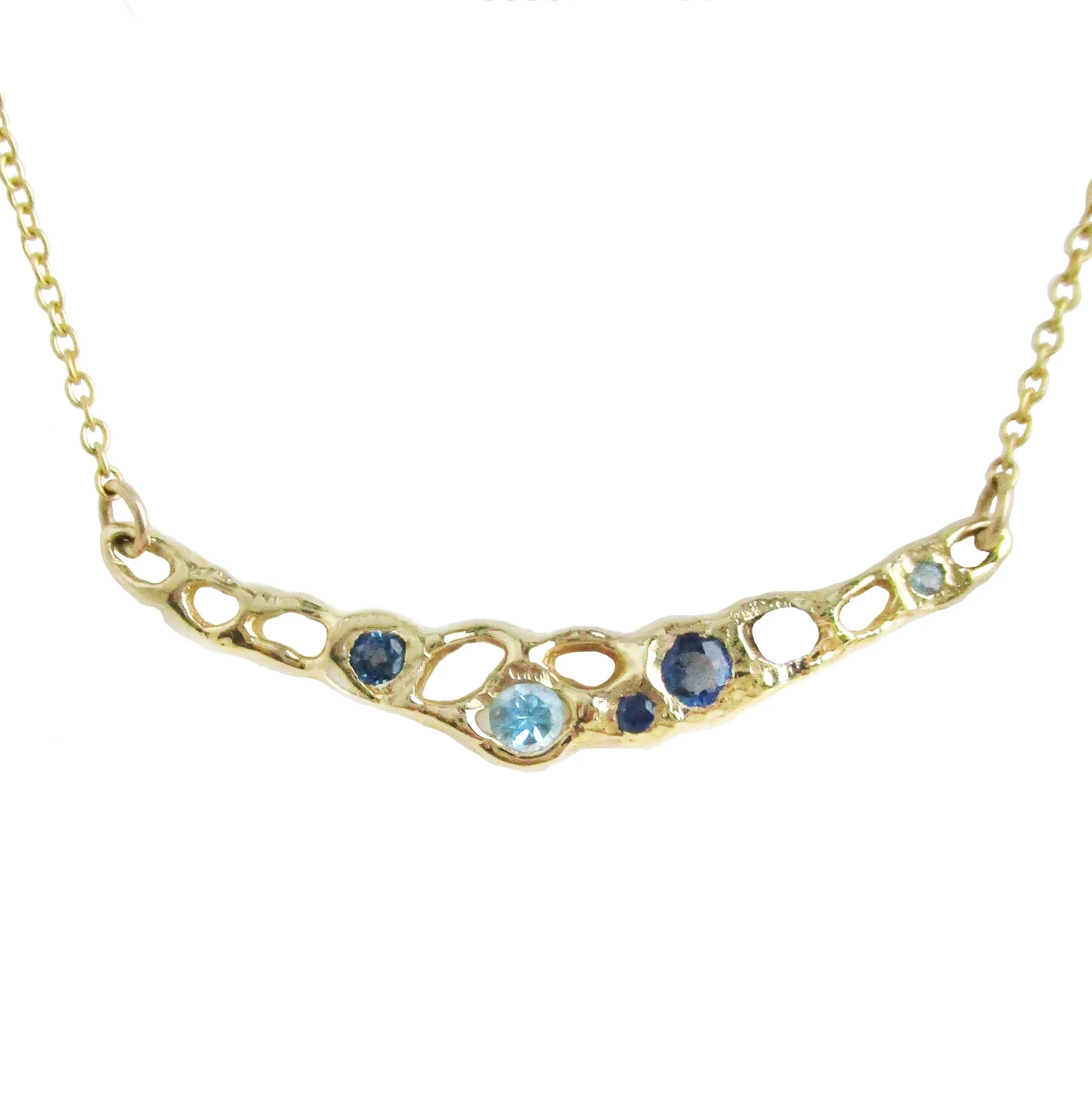 Tide Pool Blue Necklace