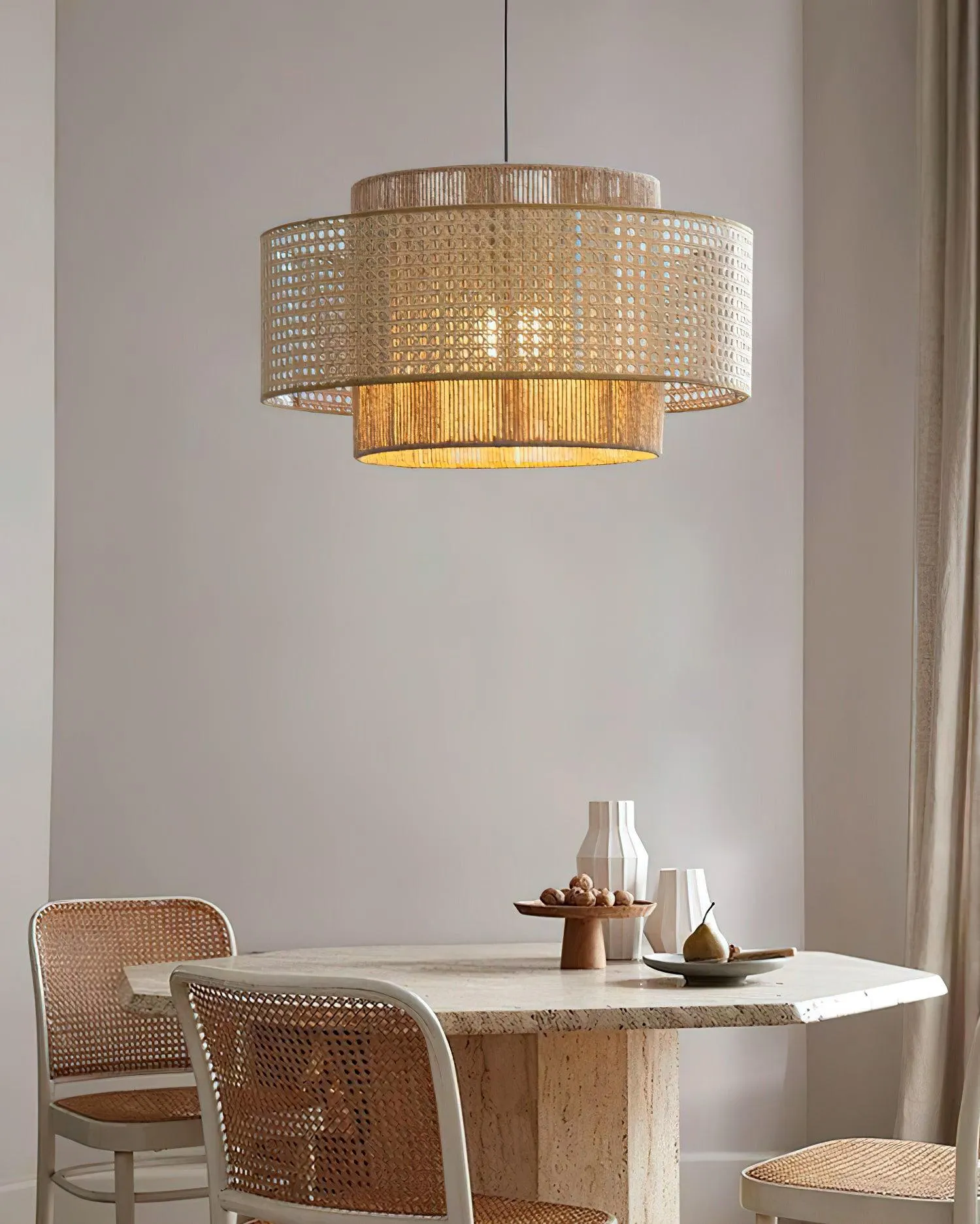 Triela Rattan Weaving Pendant Lamp