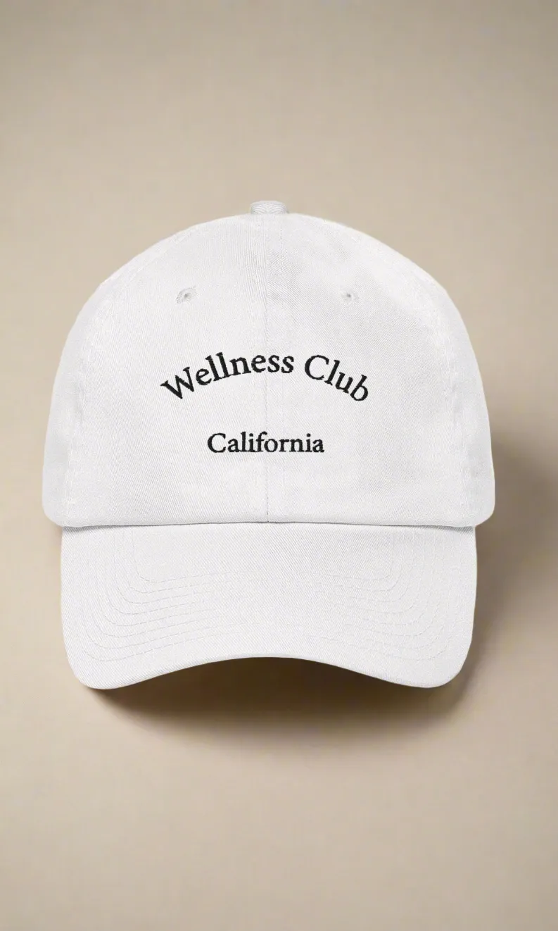 Wellness Club Embroidered Dad Hat