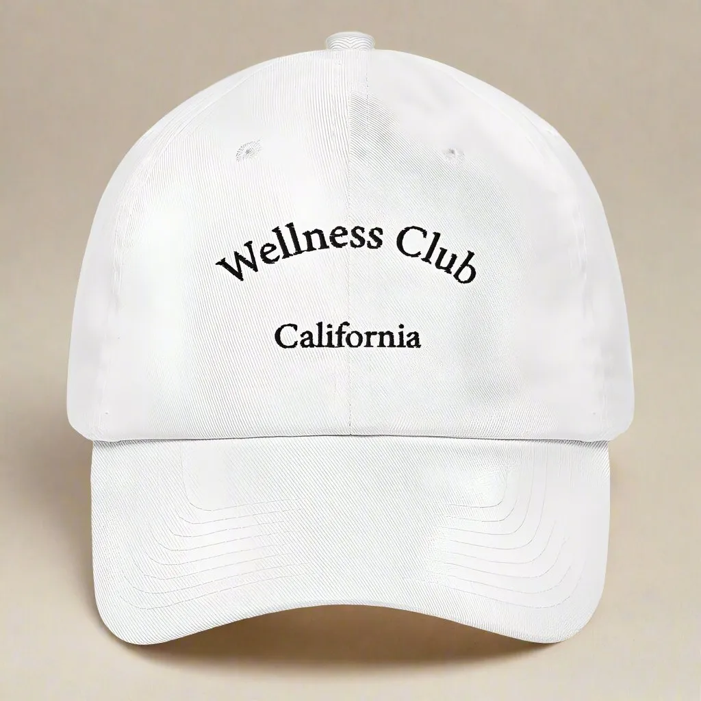 Wellness Club Embroidered Dad Hat