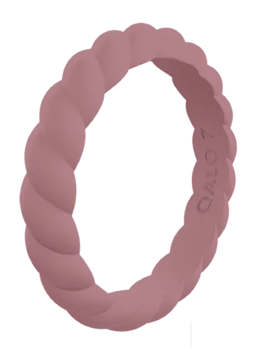 Women's Eva Shockey Twist Stackable Silicone Ring