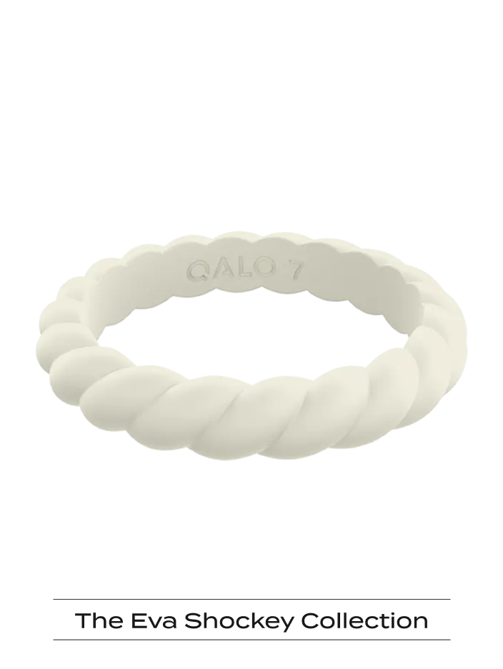 Women's Eva Shockey Twist Stackable Silicone Ring