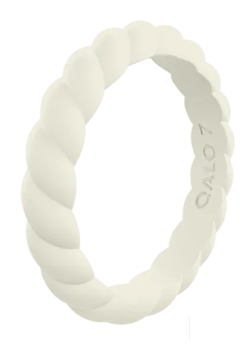 Women's Eva Shockey Twist Stackable Silicone Ring