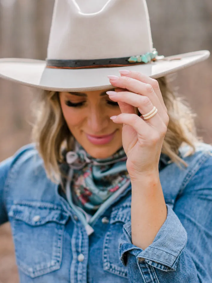 Women's Eva Shockey Twist Stackable Silicone Ring